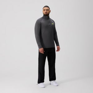 Mens Tempo+ Quarter-Zip Training Top Black