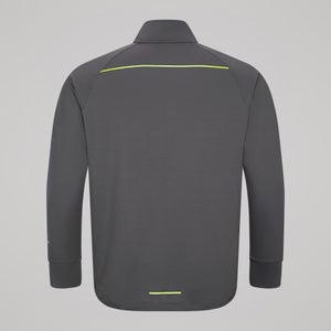 Mens Tempo+ Quarter-Zip Training Top Black
