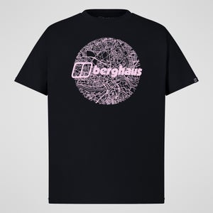 Map Of The Toon T-Shirt für Herren - Schwarz