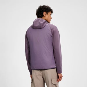 Men's Trawden Hybrid Hooded Jacket  - Purple