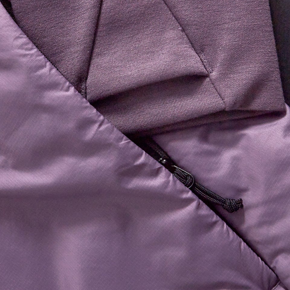 Men's Trawden Hybrid Hooded Jacket  - Purple