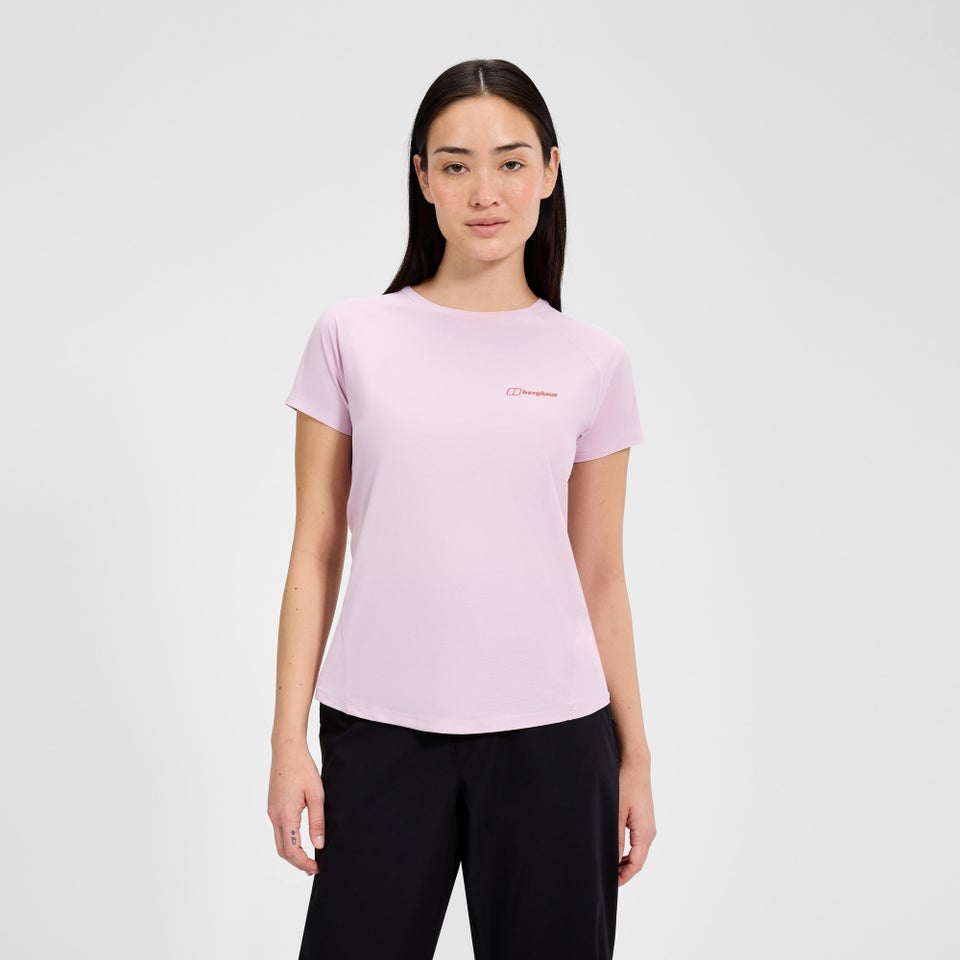Women's 24/7 Crew Short Sleeve Tech Tee - Pink