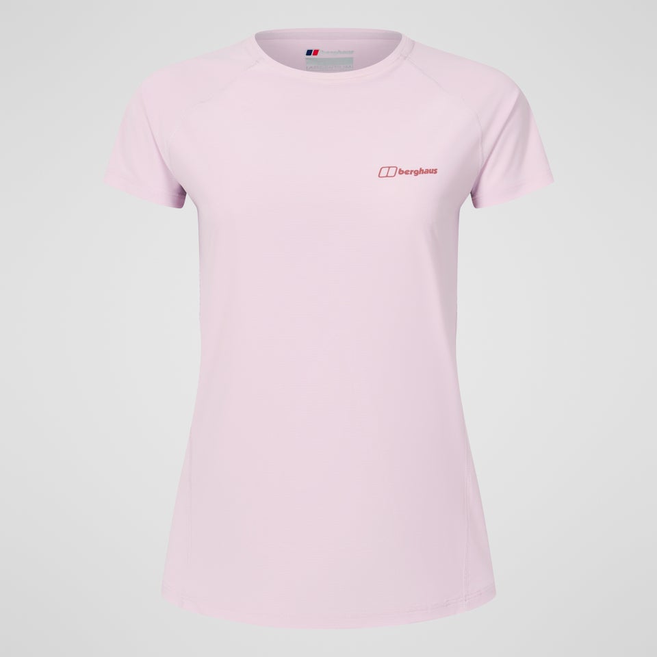 Women's 24/7 Crew Short Sleeve Tech Tee - Pink
