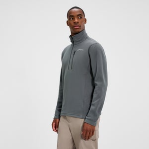 Men's Prism Micro Half Zip Polartec Fleece - Grey