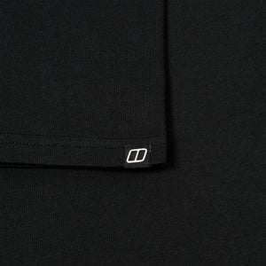 Unisex Pioneer Circular Logo Tee - Jet Black