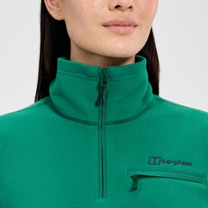 Women's Prism 2.0 Micro Half Zip Polartec Fleece  - Green