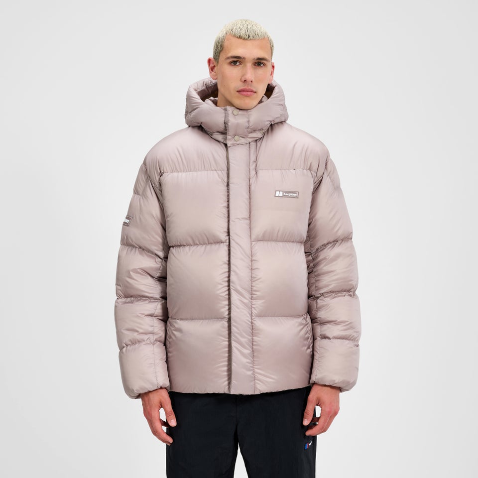 Volcanism Daunenjacke Unisex - Grau