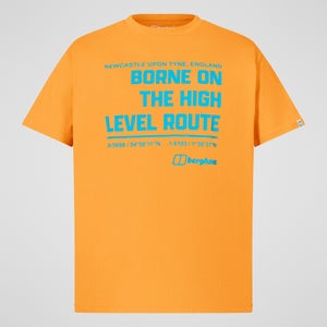 Men's High Level Route Tee - Orange