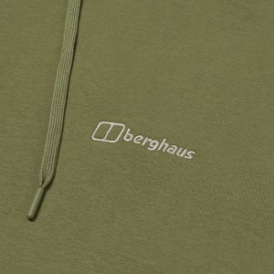 Men's Small Logo Hoody - Green