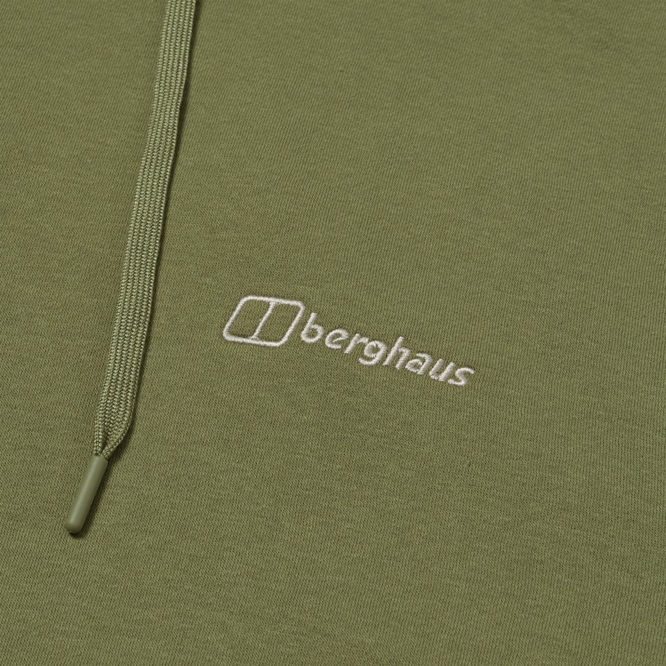 Men's Small Logo Hoody - Green