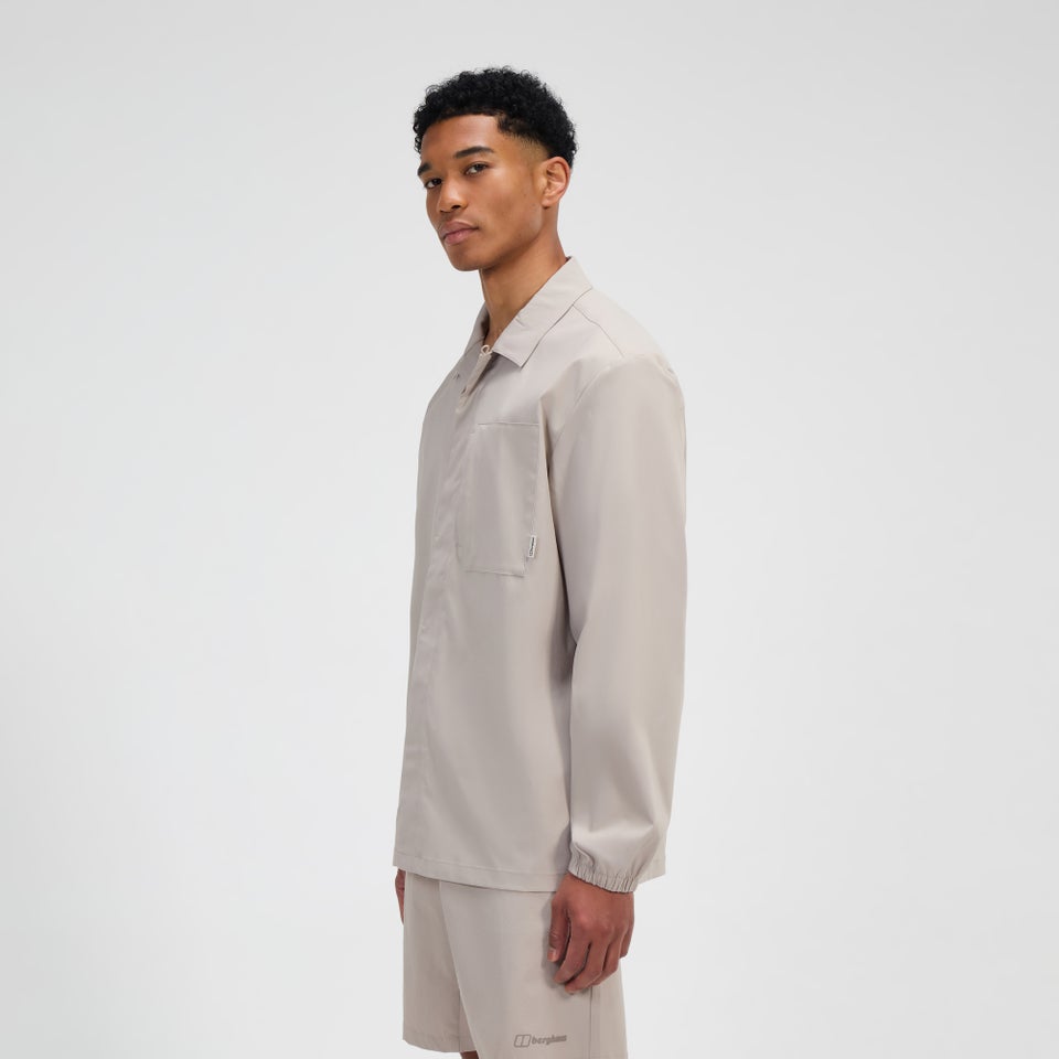 Men's Explorer LS Overshirt - Grey