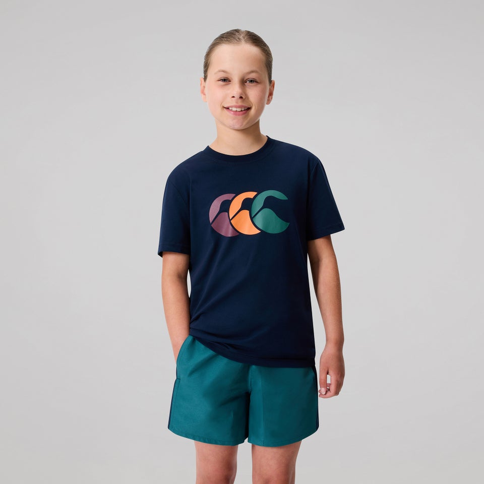 KIDS FUNDAMENTALS T-SHIRT NAVY