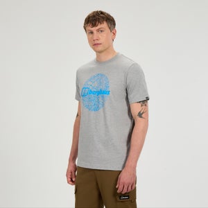 Men's Map Of The Toon Tee - Grey