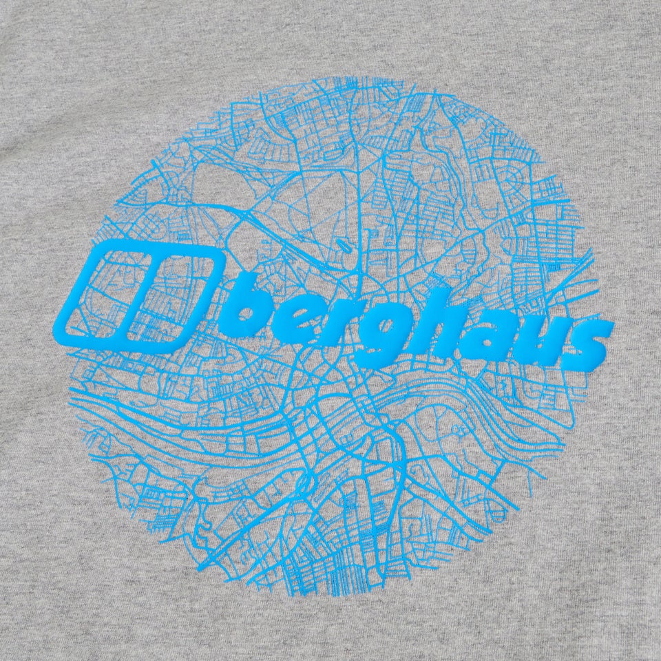 Men's Map Of The Toon Tee - Grey