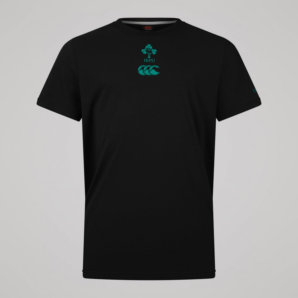 Mens Ireland Team Cotton Tee Black