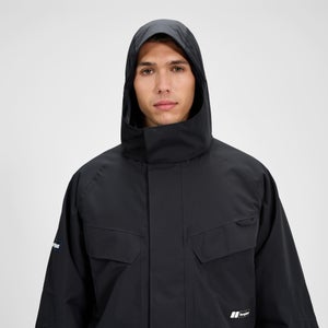 Unisex Volcanism Parka - Black