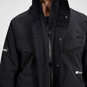 Unisex Volcanism Parka - Black