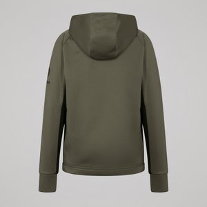 CANTERBURY IRE OH ZIP TRAINING HOODY K JU GREEN/BLA