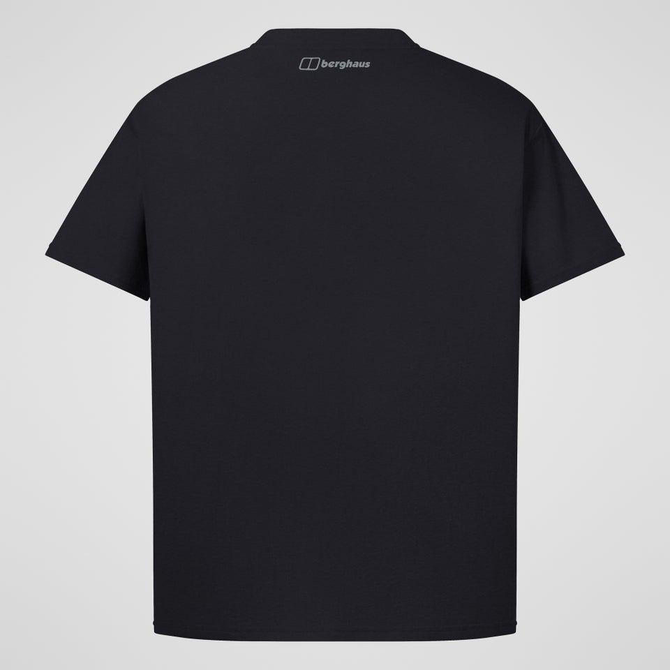 Men's Glitched Blocks Tee - Black