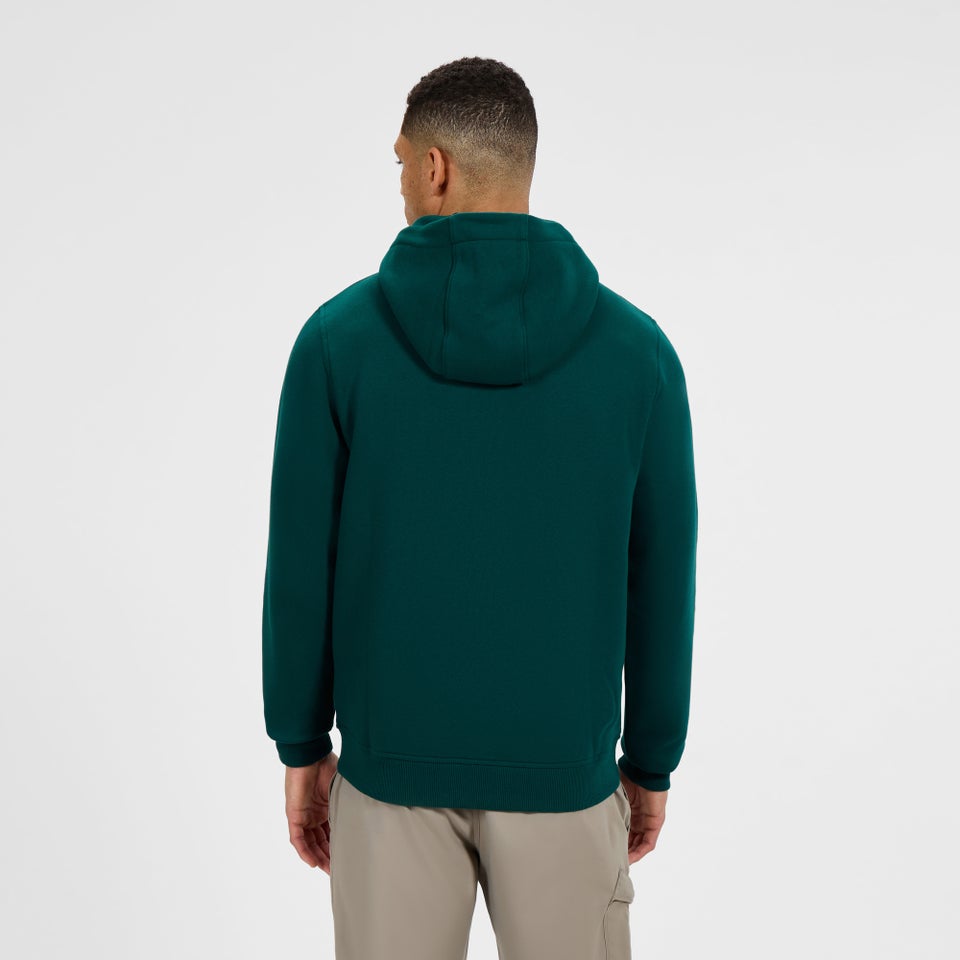 Logo Hoody mit Reißverschluss für Herren - Grün