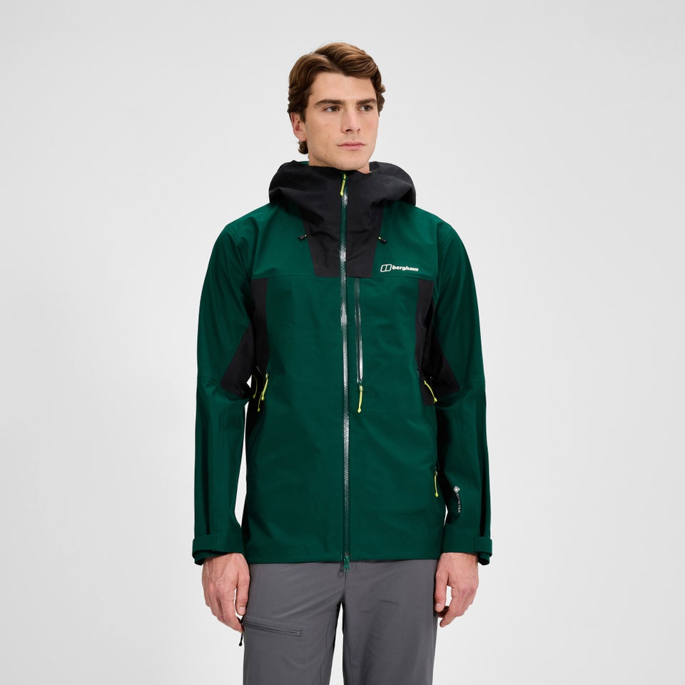 Men's Ridge-Seeker Waterproof Jacket  - Green/Black