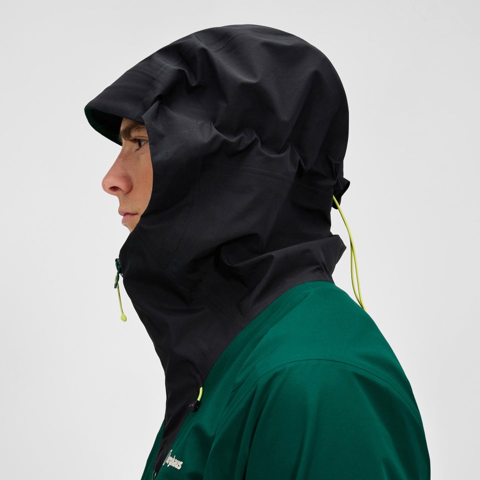 Men's Ridge-Seeker Waterproof Jacket  - Green/Black