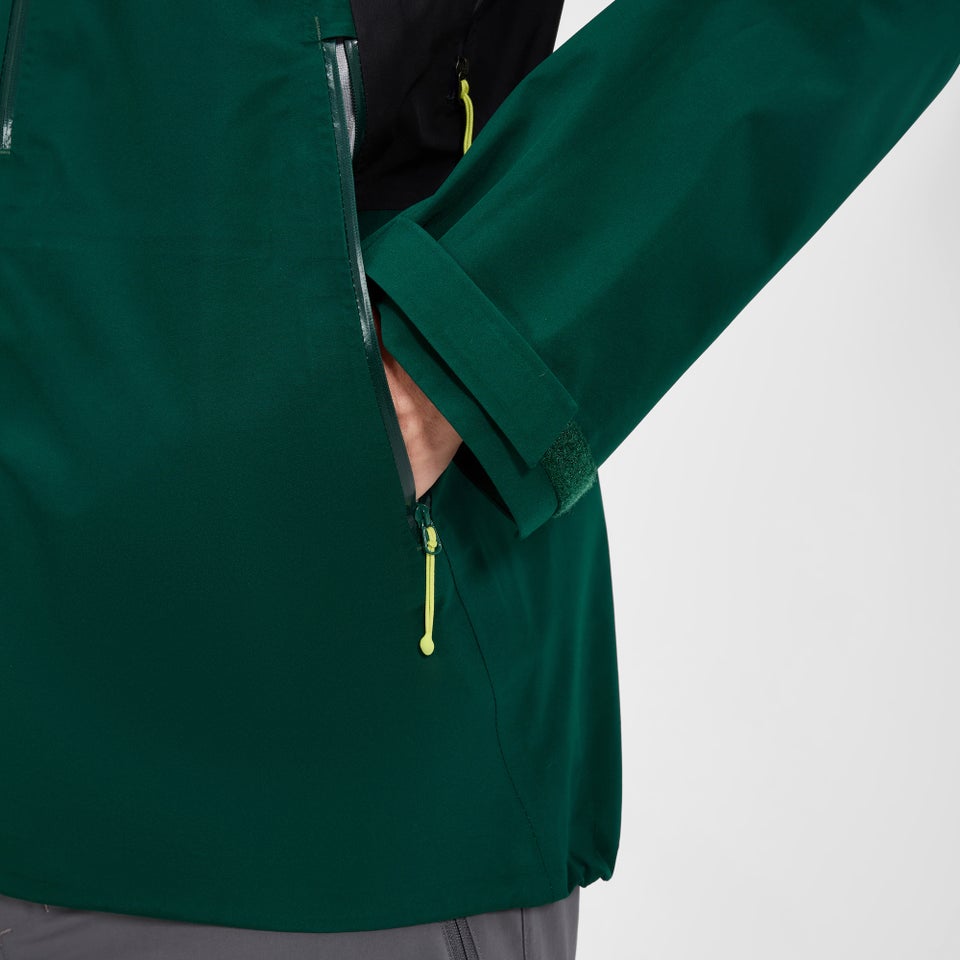 Men's Ridge-Seeker Waterproof Jacket  - Green/Black