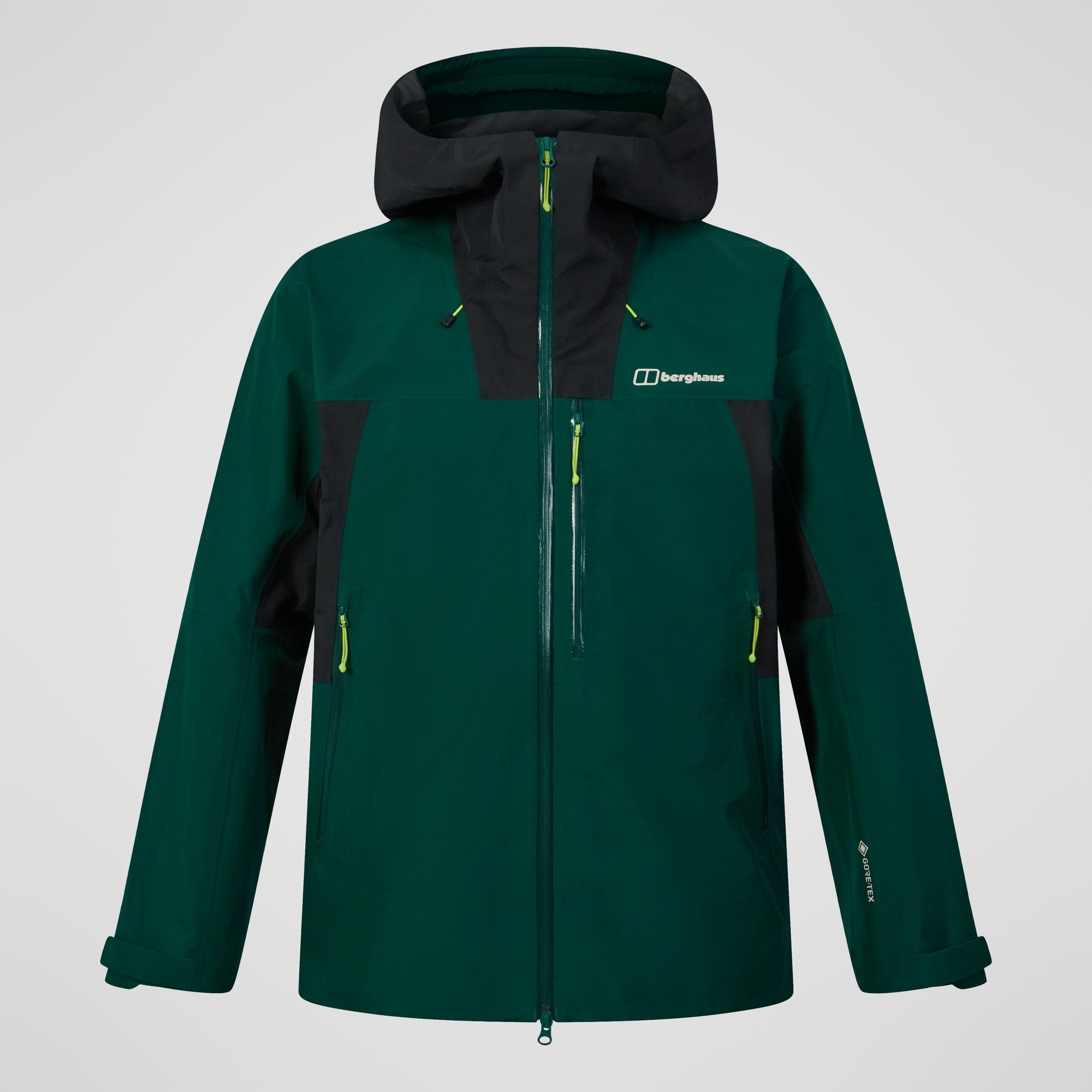 Men's Ridge-Seeker Waterproof Jacket - Green/Black | Berghaus