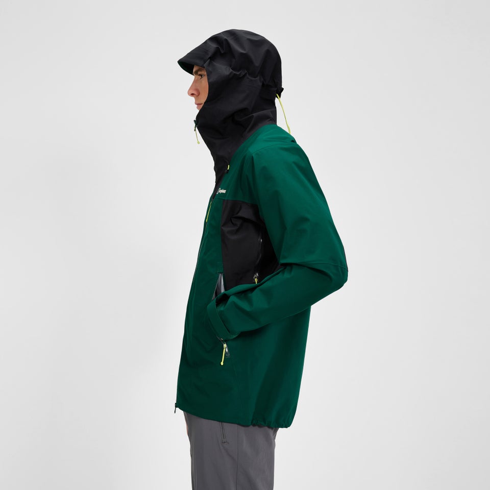 Men's Ridge-Seeker Waterproof Jacket  - Green/Black