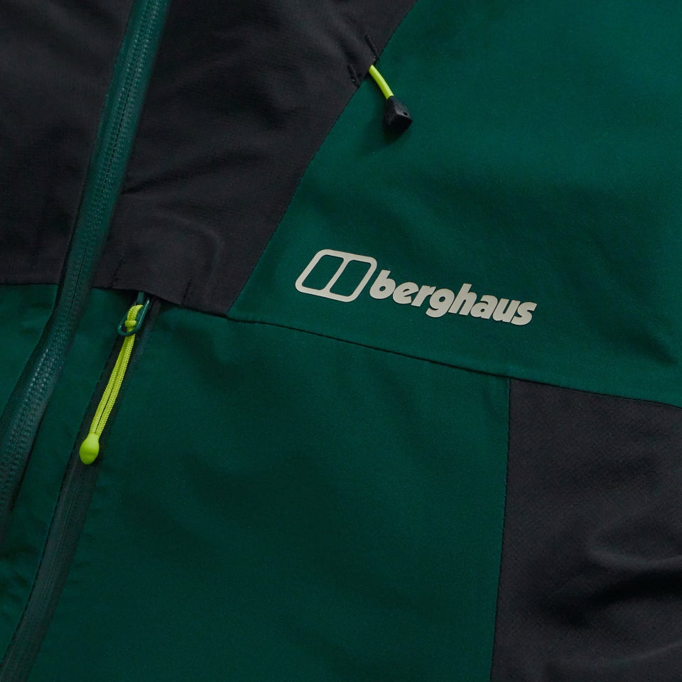 Men's Ridge-Seeker Waterproof Jacket  - Green/Black