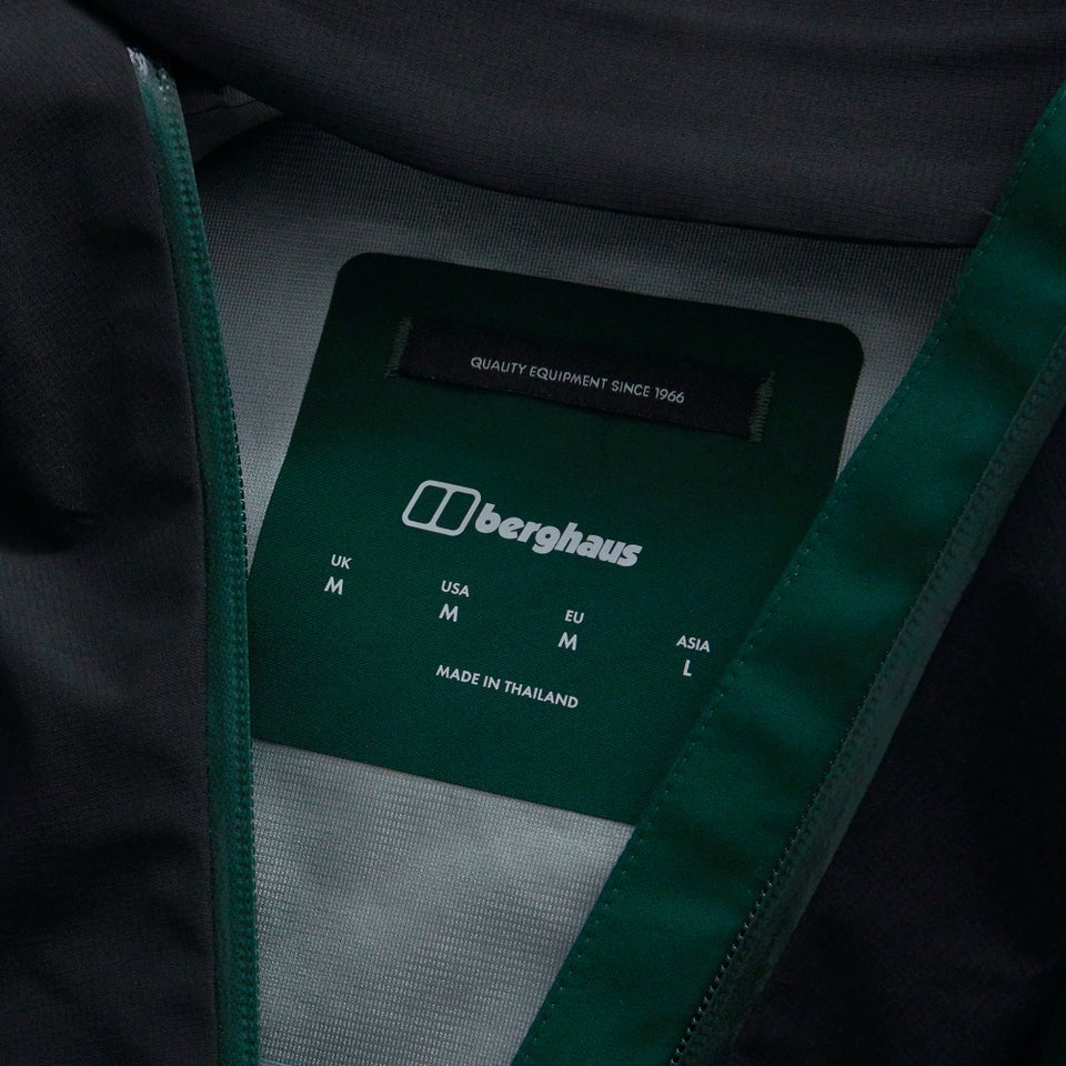 Men's Ridge-Seeker Waterproof Jacket  - Green/Black