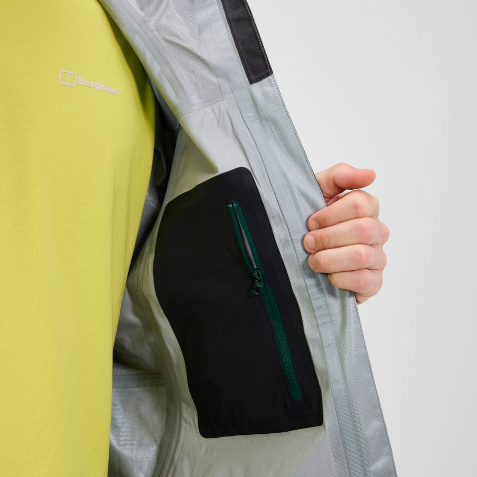 Men's Ridge-Seeker Waterproof Jacket  - Green/Black