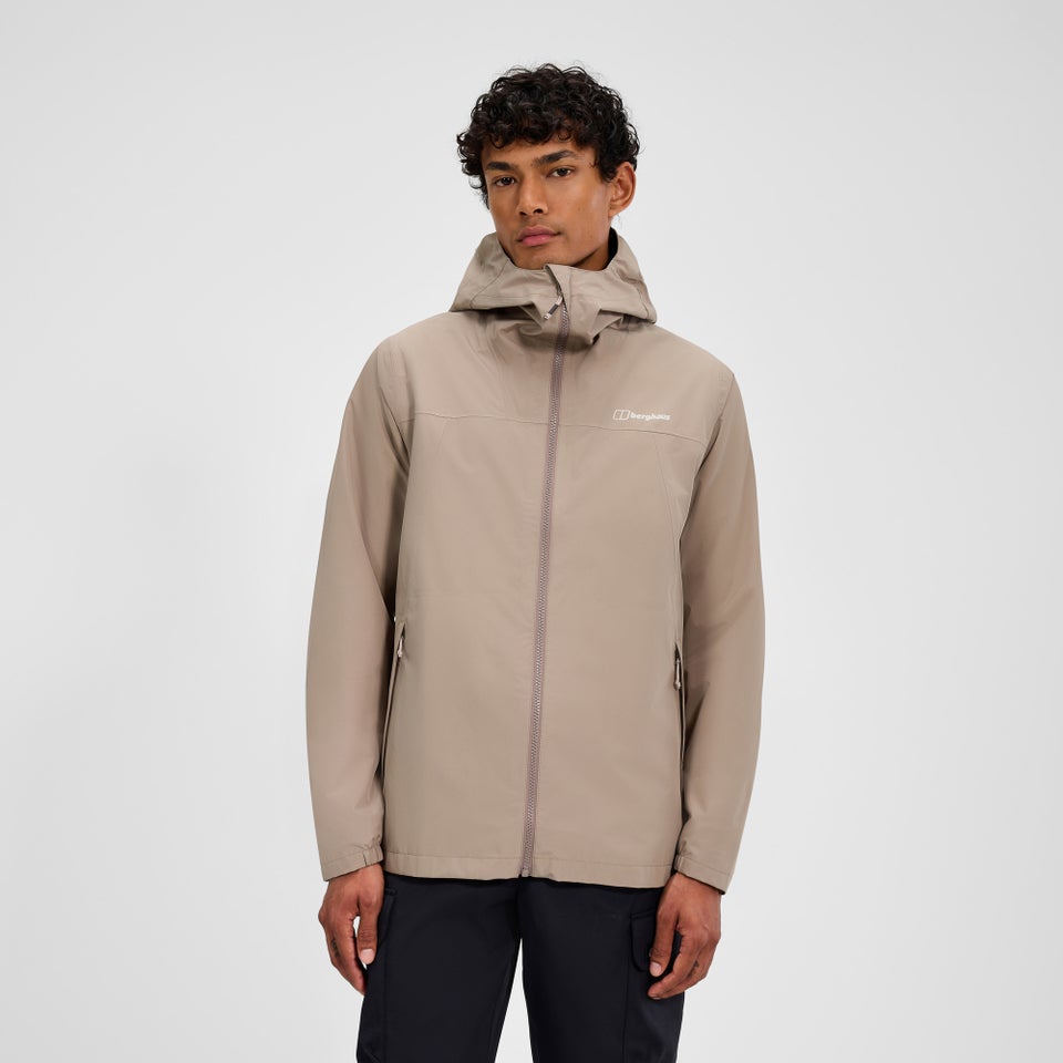 Deluge Pro 3.0 wasserdichte Jacke für Herren - Naturfarben