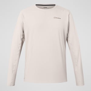 Men's Delta Long Sleeve Tech Tee - Grey