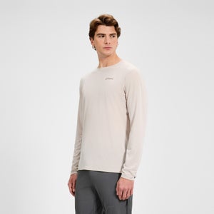Men's Delta Long Sleeve Tech Tee - Grey
