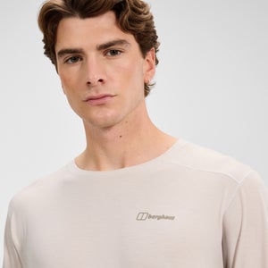 Men's Delta Long Sleeve Tech Tee - Grey