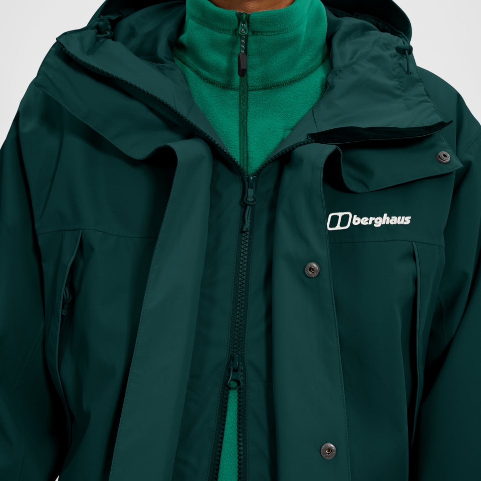 Wansbeck isolierter Parka für Herren - Grün