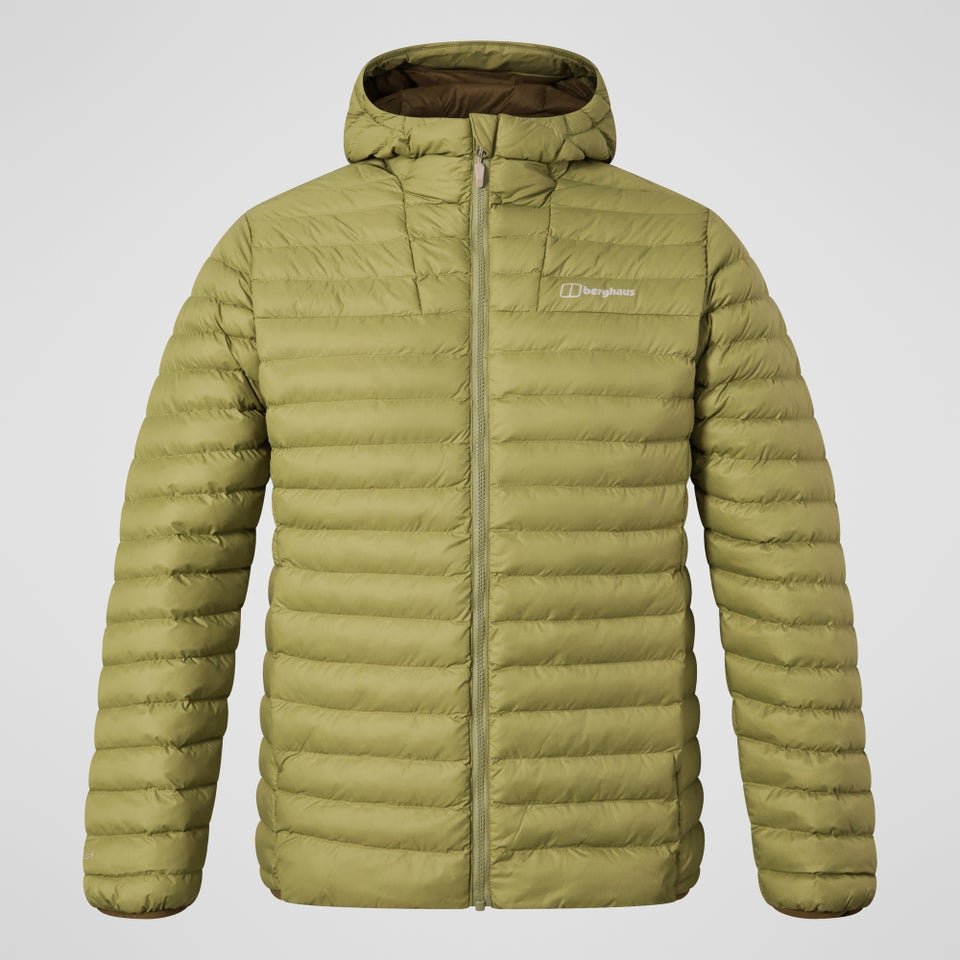 Men's Vaskye Hooded Synthetic Insulated Jacket  - Green