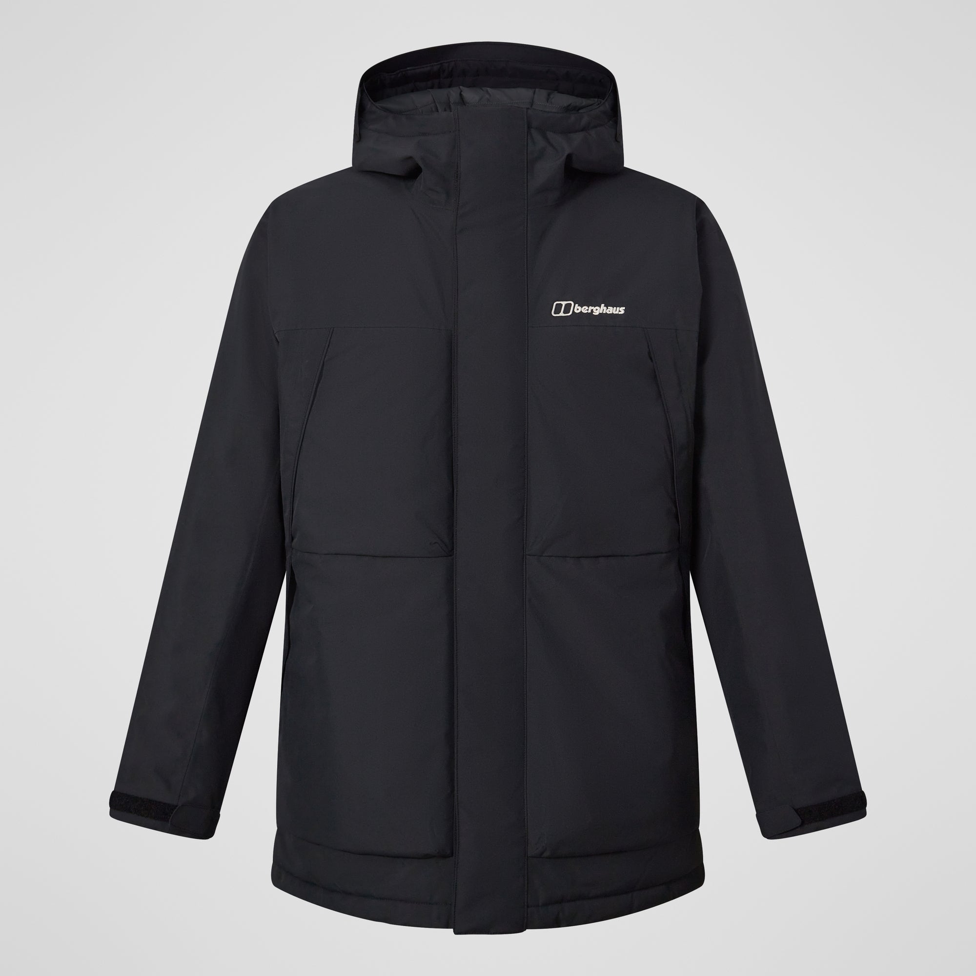 Men's Wansbeck Insulated Parka - Black | Berghaus