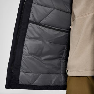 Wansbeck isolierter Parka für Herren - Schwarz