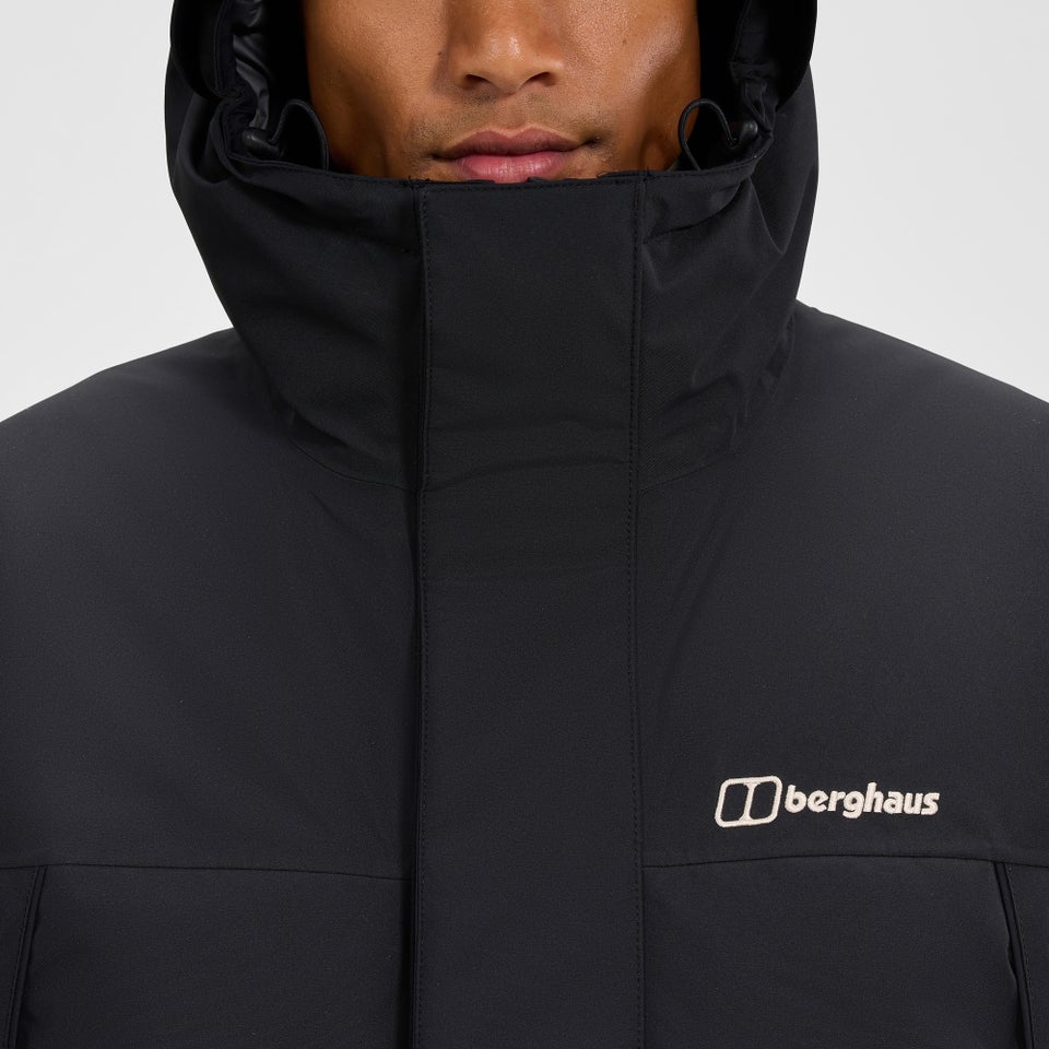 Wansbeck isolierter Parka für Herren - Schwarz