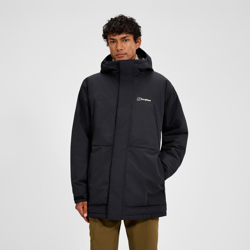 Wansbeck isolierter Parka für Herren - Schwarz