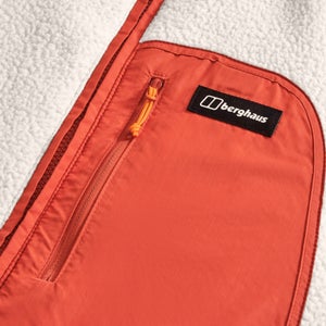 Men's Fulstow Reversible Down Jacket - Orange/Grey