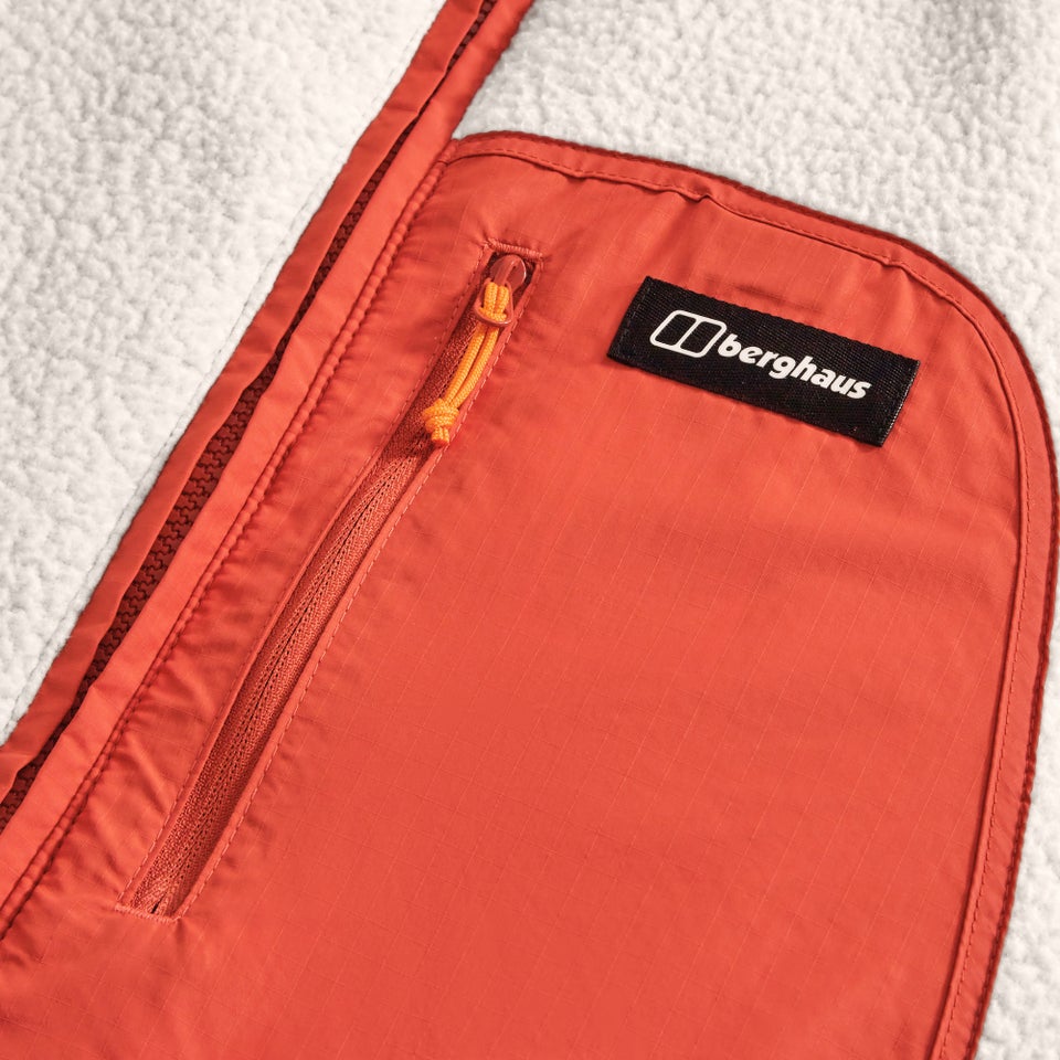 Men's Fulstow Reversible Down Jacket - Orange/Grey