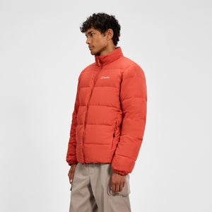 Men's Fulstow Reversible Down Jacket - Orange/Grey