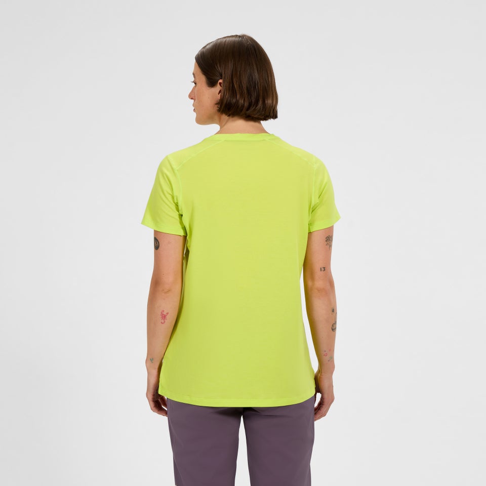 Women's Delta Short Sleeves Tech Tee - Yellow