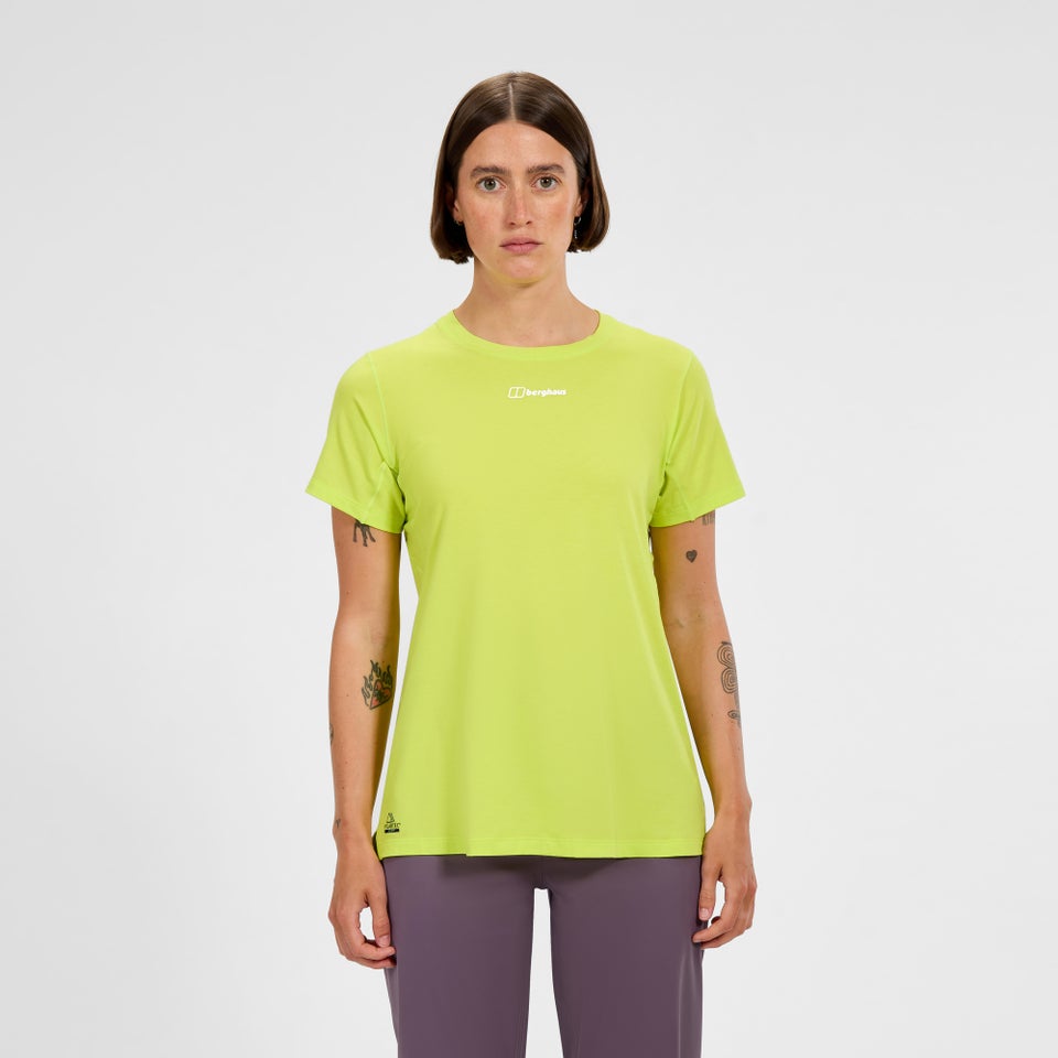 Women's Delta Short Sleeves Tech Tee - Yellow