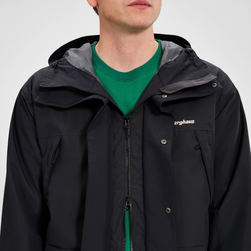 Wansbeck Parka für Herren - Schwarz