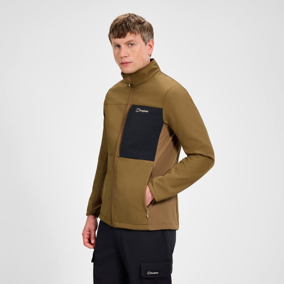 Men's Ghlas 3.0 Softshell Jacket - Brown/Black