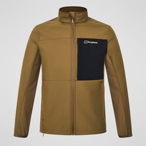 Ghlas 3.0 Softshell-Jacke für Herren - Braun/Schwarz
